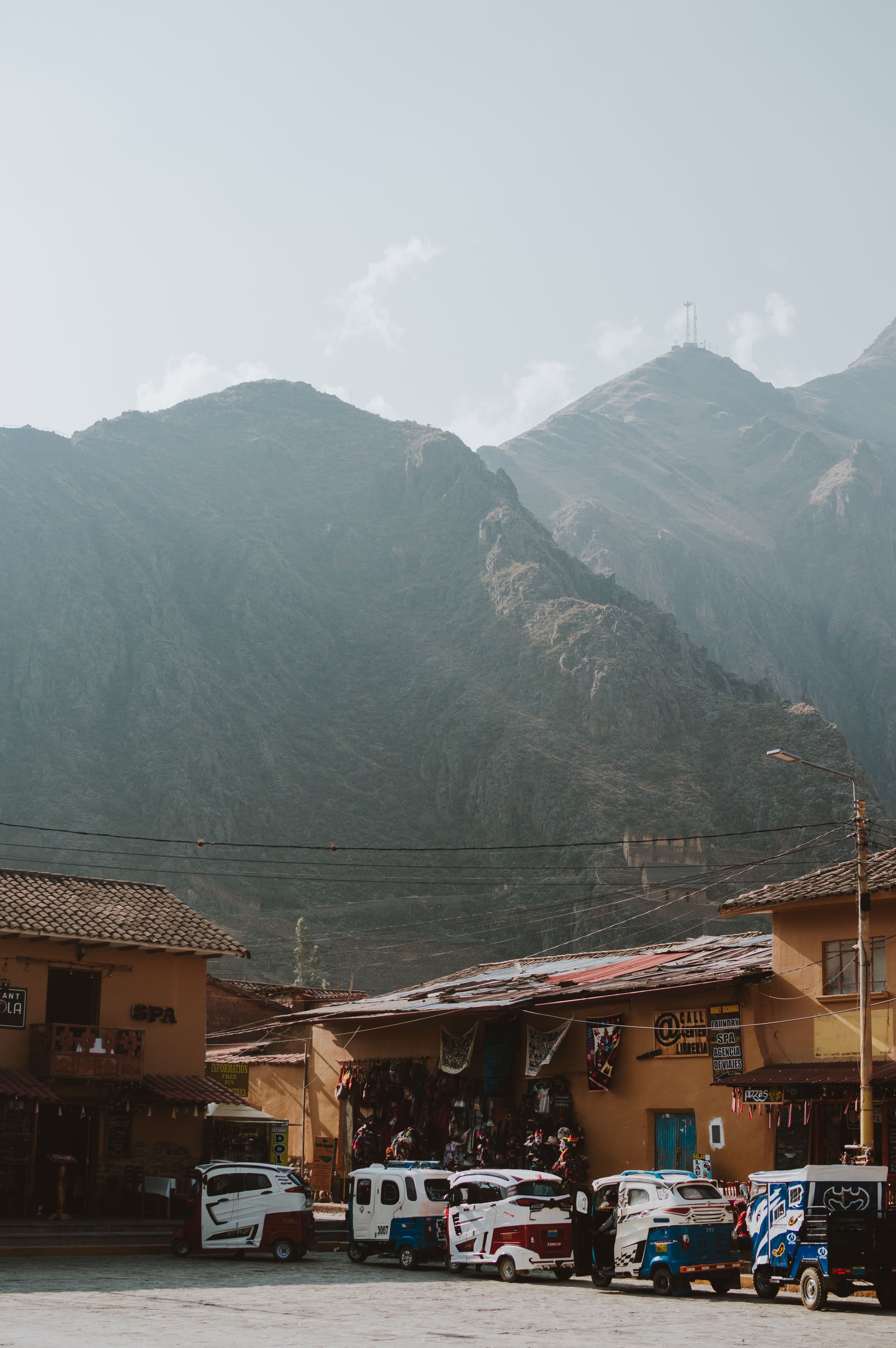 Ollantaytambo antes del viaje hacia Machu Picchu